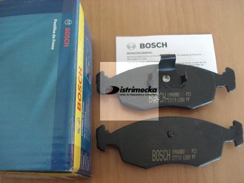 Pastillas De Frenos Bosch P/ Fiat Nueva Fiorino 1.4 Evo 87cv