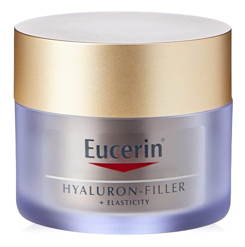 Eucerin Relleno Hialurónico + Crema Elástica Noche 1.7 fl Oz