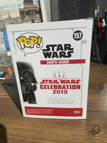 Funko Pop Darth Vader 157 2019 Galatic Convention (Usado)