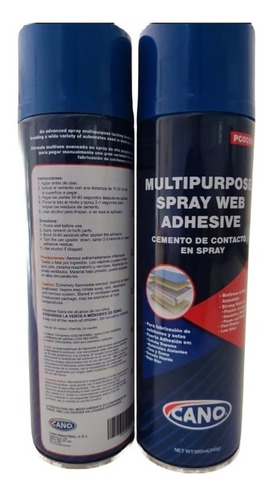 Pega Amarilla En Spray Multiuso 340gr Cano