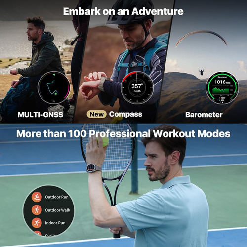 Ticwatch Pro 5 - Reloj Inteligente Android Para Hombre, Snap