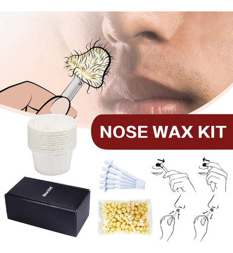 Q Kit De Cera Nasal Portátil Sem Papel Z Para Nariz E Rosto