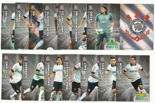 Cards Adrenalyn Brasileiro 2014 - Time Completo Corinthians