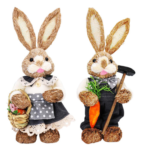 6 X Decoración De De Pascua, Accesorios Para Fotos, Estatua