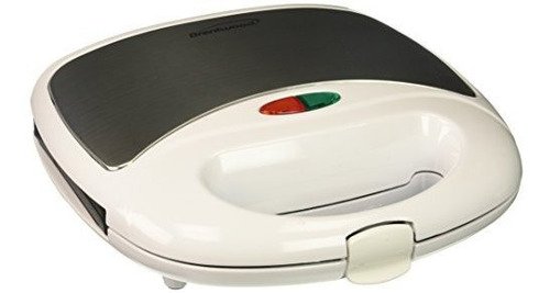 Brentwood Dual Waffle Maker, Non-stick, White