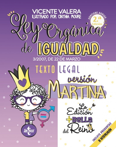 Ley Organica De Igualdad Version Martina - Valera Vicente