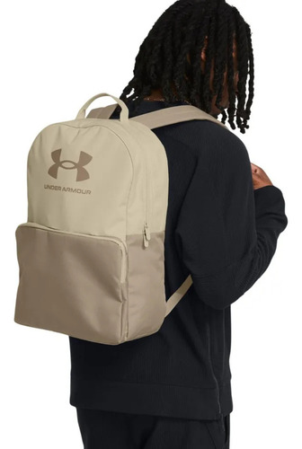 Mochila Masculina E Feminina Loudon Com 25l Under Armour Cor Cinza Desenho Do Tecido Lisa