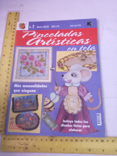 Pinceladas Artísticas En Tela No 2 Año 1