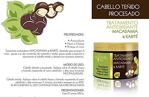 Tratamiento Antioxidante Macadamia Y Karité Nekane Nutre E H