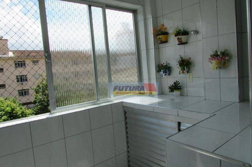 Imagem 11 de 27 de Apartamento Com 2 Dormitórios À Venda, 80 M² Por R$ 360.000,00 - Gonzaguinha - São Vicente/sp - Ap2434
