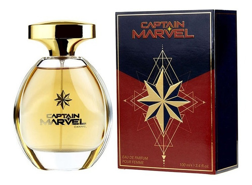 Marvel Capitana Marvel Edp 100ml Para Mujer Volumen de la unidad 100 mL