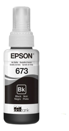 Tinta Epson T673120 Negro | L800, L805, L810, L850, L1800