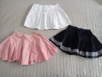 Comprar Lote 3 Polleras De Nena T 2\u002F4 Años Mimo Grisino Nanabanana