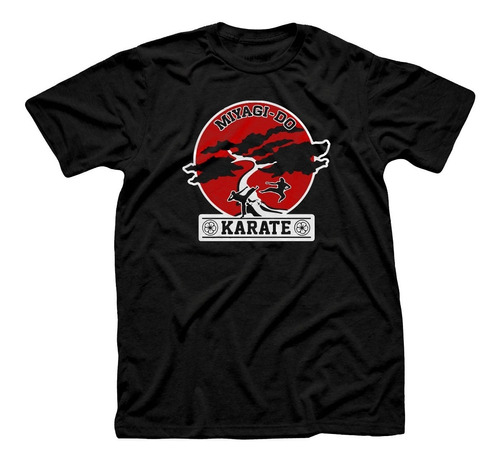 Remera Algodón Unisex Serie Cobra Kai Miyagi Do Karate Arbol
