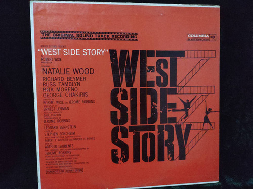 West Side Story Soundtrack Vinilo,lp, Acetato, Vinyl 