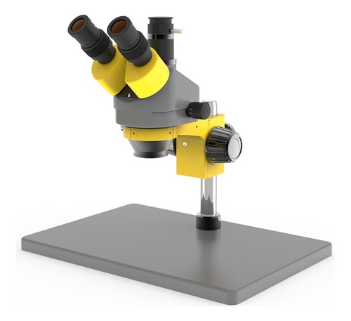Microscopio Estéreo Trinocular De Plataforma Grande, 7-45