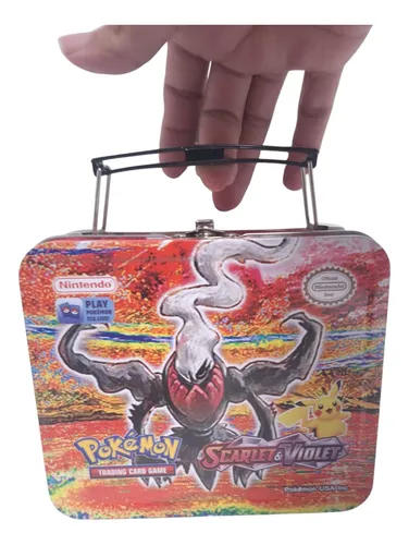 Colección De Latas Valijas Pokémon: Scarlet Y Violet