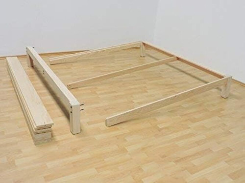 Base Para Cama Individual Desarmable Sin Pintar