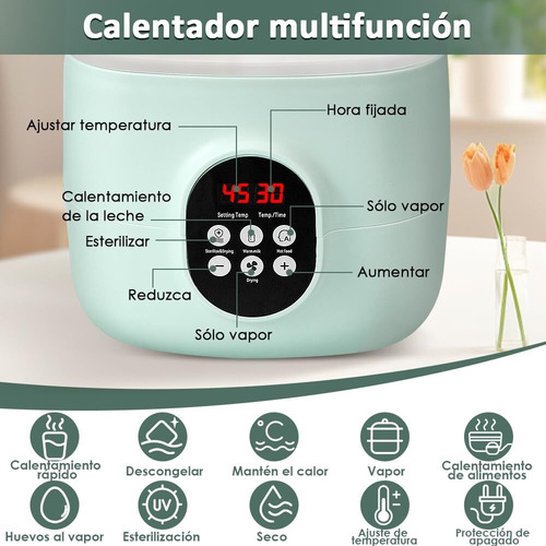 Calentador De Biberones, Calentador Esterilizador Biberones