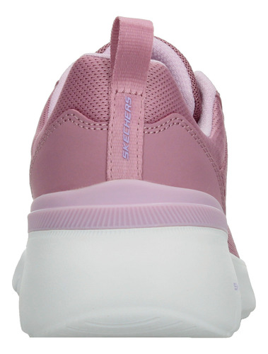 Tenis Dama Skechers Skech-air Dynamight 2.0 Rosa Deportivo Entrenamiento Running Cintas Para Mujer