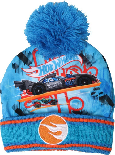 Gorro De Lana Hot Wheels Con Licencia Original