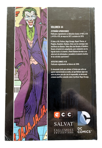 Comic Dc: Batman - Extrañas Apariciones, Hc. Ed. Salvat Ecc