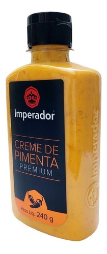 Creme De Pimenta Picante Premium Imperador Frasco 240g