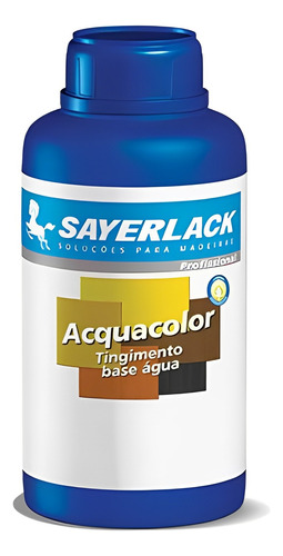 Tingidor Madeira Acquacolor Preto 500ml  Sayerlack