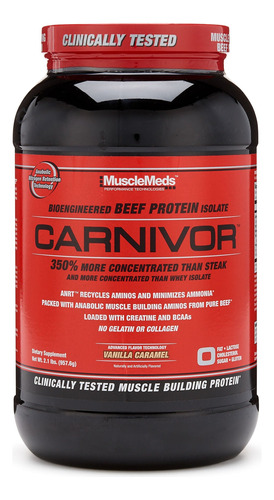 Proteína Importada Carnívor Musclemeds 2 Lb Pura Carne! Usa