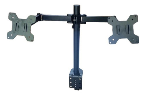 Soporte Monitor Doble Brazo Escritorio Prensa Morsa Moli Negro