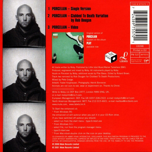 Cd Porcelain (moby) Estándar