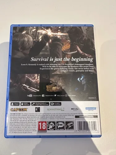 Resident Evil 4 Remake Ps5 FĂsico (Usado)