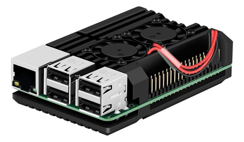 Makerfocus Raspberry Pi 2b/3b/3b+ Funda De Armadura, Carcasa