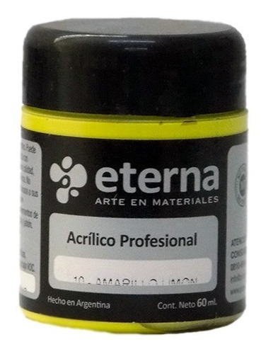 Acrílico Profesional Eterna X60 Ml Grupo 1