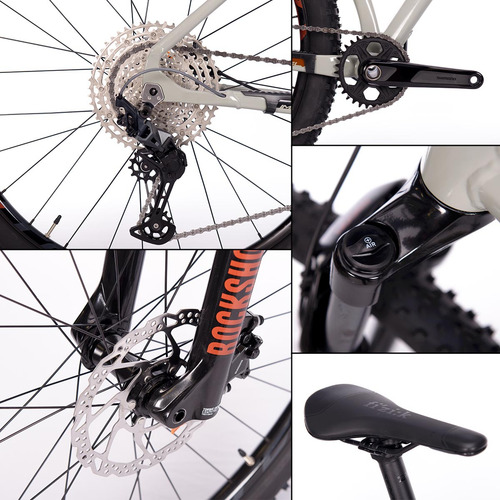 Mountain Bike Aro 29 M17' Sense Impact Sl 2023 Cinza/marrom