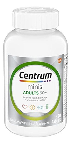 Centrum Minis Adult 50+ (320 Count) Multivitamin / Multimine