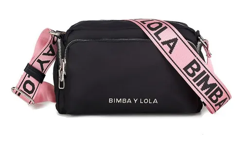 Bolso Bimba Y Lola Bandolera S Nylon Negro Chica