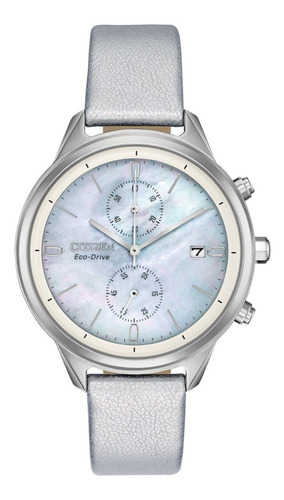 Citizen Eco Drive Chandler Silver Fb2000-03d ...... Dcmstore Color de la correa Plateado Color del bisel Plateado Color del fondo Celeste