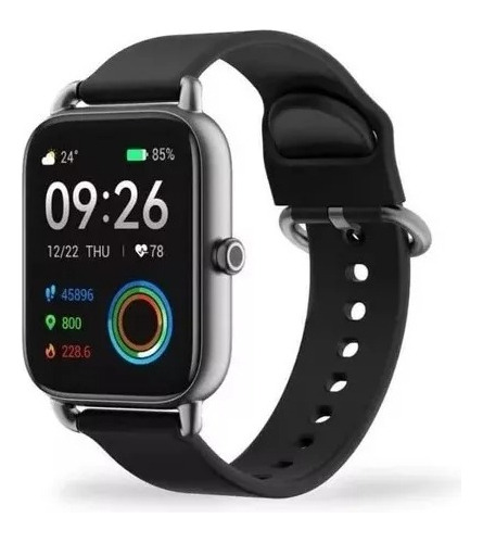 Reloj inteligente Haylou Rs4 Bluetooth 5.1 con pantalla de 1,78 pulgadas, color plata, pulsera, color plata