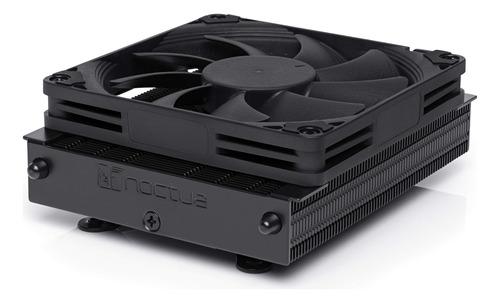 Enfriador De Cpu Noctua Nh-l9a-am4 Chromax.black De Perfil B