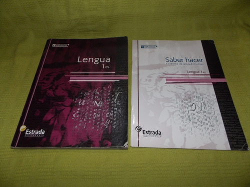 Lengua 1es / Cofluencias + Cuaderno Procedimientos - Estrada