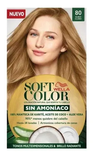 Coloración Soft 80 Rubio Claro