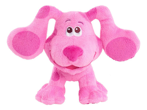 Just Play - Puf De Peluche Azul Y Magenta, Paquete De 2 Unid