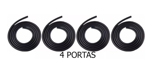Kit Borrachas De Vedação Vectra 2009 2010 2011 4 Portas