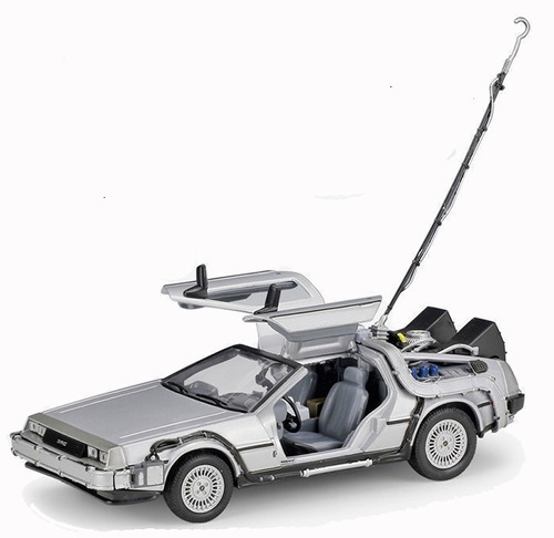 Volver Al Futuro. 18 Cm Delorean Escala 1/24. Coche. Auto.