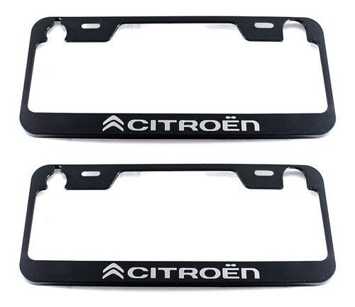 Kit 2 Cubre Patente P/citroen C3 Aircross C4 Lounge C-elysee