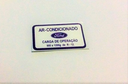 Adesivo Do Ar Condicionado Para Ford Galaxie,ltd/landau/500