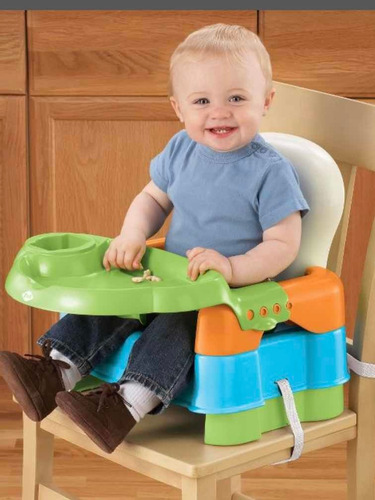 Imagen 2 de 6 de Silla Elevadora Para Comer Con Bandeja