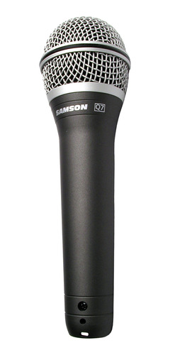 Imagem 1 de 2 de Microfone Samson Q7 dinâmico  supercardióide preto
