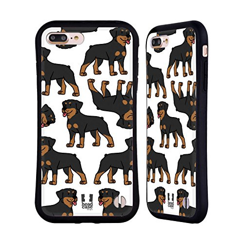 Head Case Designs Rottweiler Dog Breed Patterns 3 Hybrid Cas